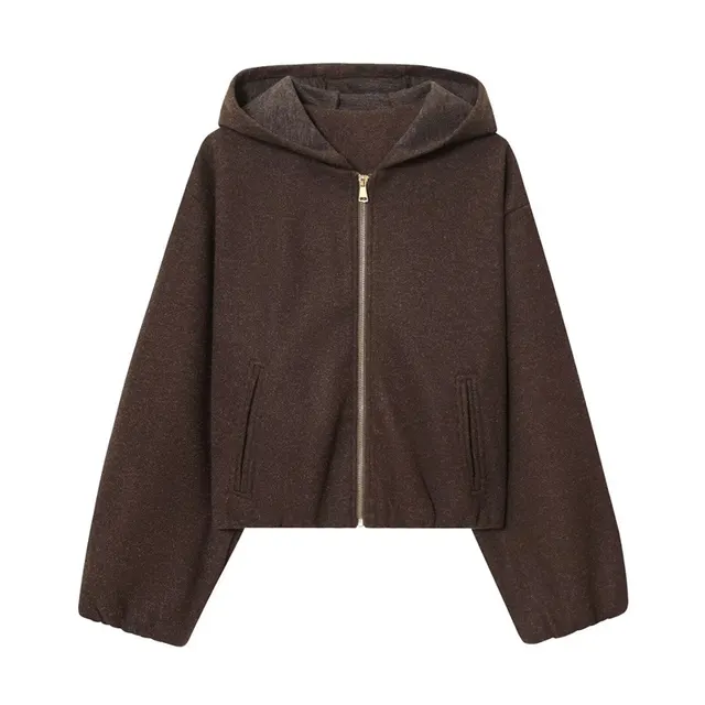 Hooded Jacket Casual Coat - Shop at LoveMi