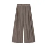 Women's Versatile Flip Double Pleated Wide Leg Pants - View 1