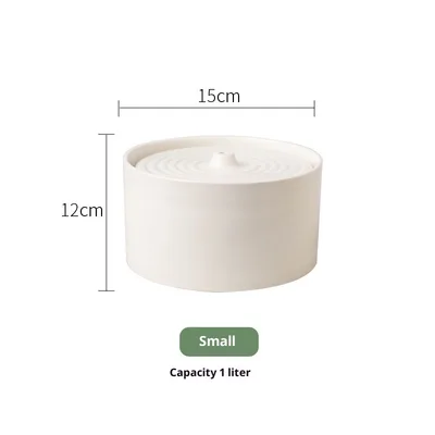 Cat Electric Ceramic Water Dispenser Drink Fountain Eve White - Shop at LoveMi