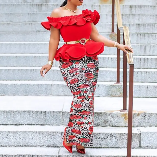 European And American Style Dress Elegant Sexy Slit Red - Shop at LoveMi