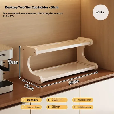 Desktop Storage Rack Household Living Room Storage Finishing Small 2 Layer - Shop at LoveMi