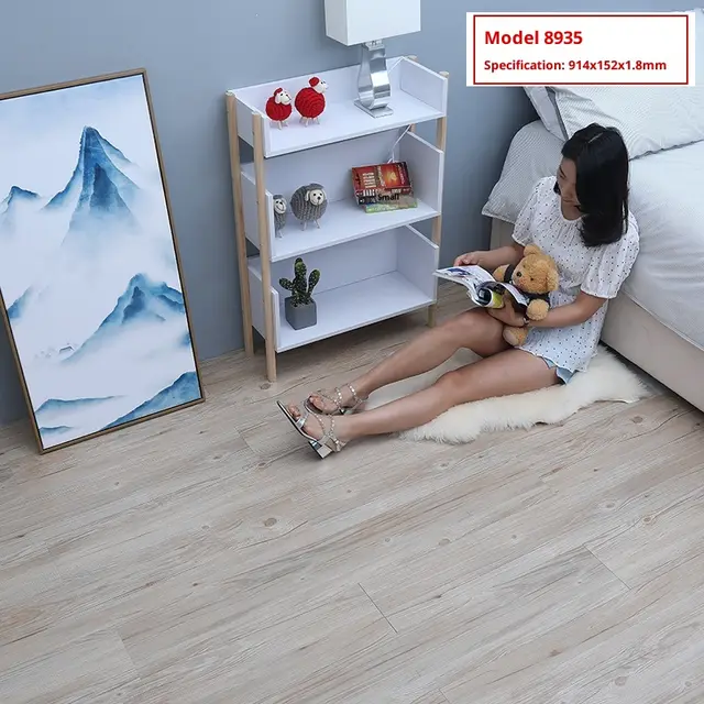 Renovation Of Wood Grain Floor Stickers For Merchants 8935 Style - Shop at LoveMi