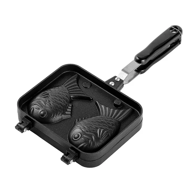 Non Stick Snapper Burning Mold For Household Waffle Maker Black - Shop at LoveMi