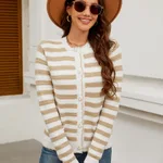 White And Brown Stripes