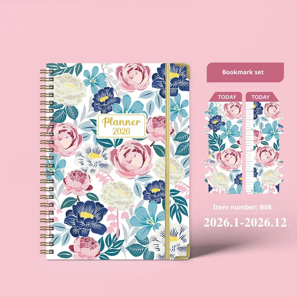 English Notepad A5 Coil Diary Notebook A5 - Shop at LoveMi