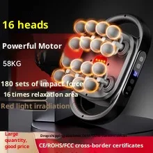 Muscle Relaxation Massager Multi head Massage Gun Deep Tissue Body Fitness Muscle Electric Relax Massager For Back Shoulders Legs Foot 16 Heads 1... - Shop at LoveMi