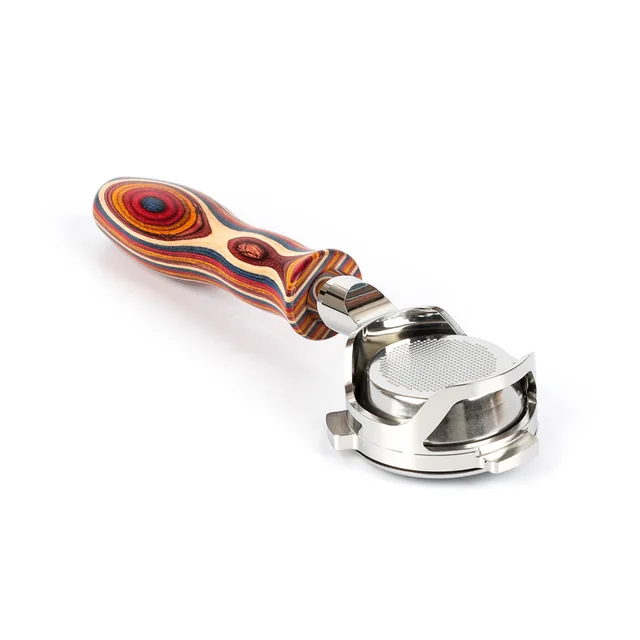 Coffee Machine Hollow out Bottomless Handle Extraction And Boiling Head Accessories Universal Colored Wood Long Handle - Shop at LoveMi