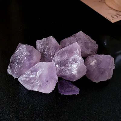 Natural White Crystal Aromatherapy Fragrant Stone Keep Salt Pendant Demagnetizing Stone Amethyst - Shop at LoveMi