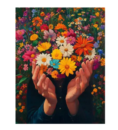 Diy Digital Oil Painting Hand painted Decoration 5Style - Shop at LoveMi