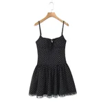Black Polka Dot