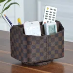 Brown Checkerboard Pattern