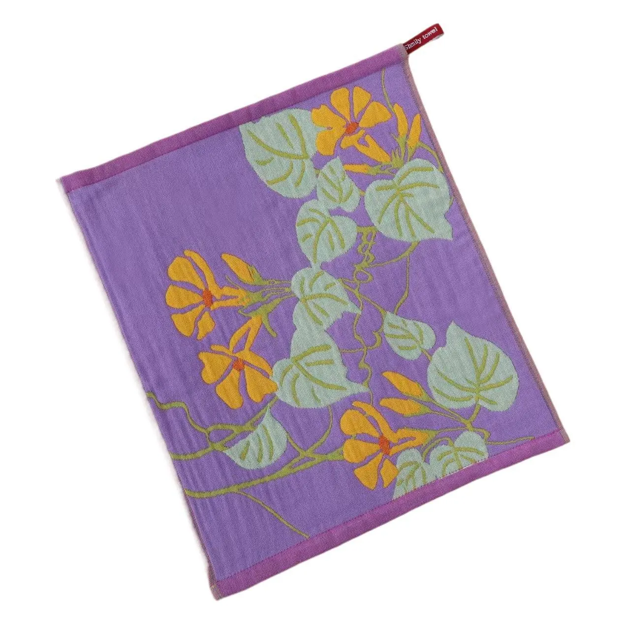 National Style Cotton Gauze Square Towel Four-layer Cotton - Morning Glory