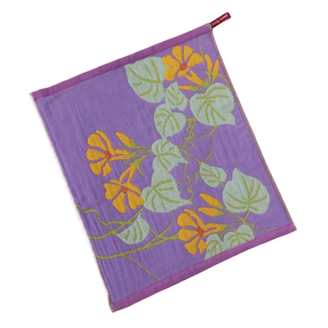 National Style Cotton Gauze Square Towel Four layer Cotton Morning Glory - Shop at LoveMi