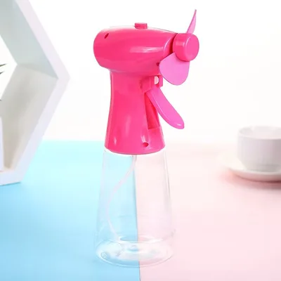 Outdoor Household Hand held Cooling And Relieving Summer Heat Hand Fan Rose Red - Shop at LoveMi