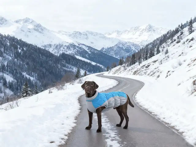 Pet Coat Waterproof Windproof Puppy Small And Medium sized Dogs Peacock Blue - Shop at LoveMi