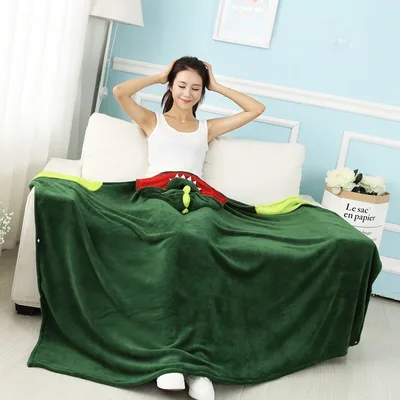 Shawl Cloak Robe Air Conditioning Blanket Lazy Blanket Pajamas Dinosaur M - Shop at LoveMi