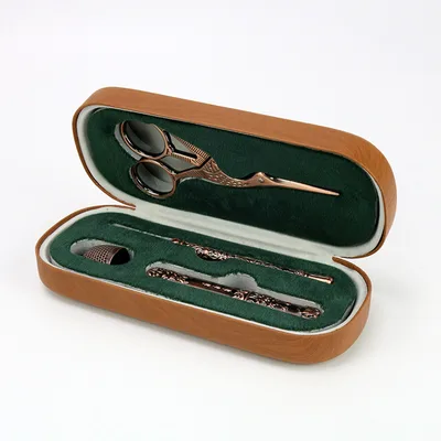 Household Portable Handmade Sewing Tool Suit Bronze - Shop at LoveMi