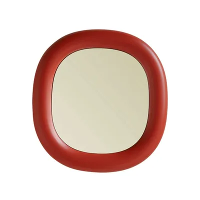 Bubble Mirror High definition Large Mirror Makeup Mirror Desktop Dark Orange - Shop at LoveMi