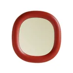 Bubble Mirror High-definition Large Mirror Makeup Mirror Desktop - Dark Orange