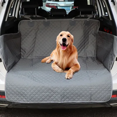 Anti dirty Pet Car Mats Load Pannier Bag Black - Shop at LoveMi