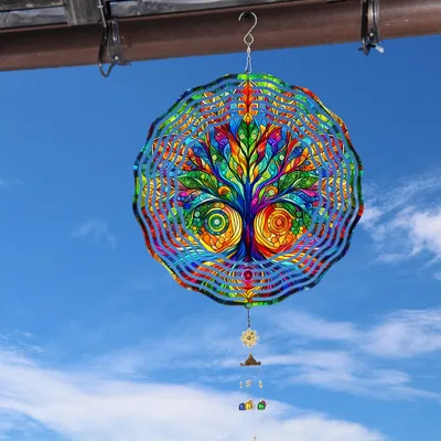 Tree Of Life Windmill Outdoor Garden Decoration Tree Of Life - Shop at LoveMi