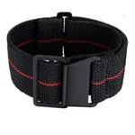 Blackred Thread Black Buttons