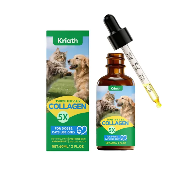 Collagen Drops For Dogs And Cats 60Ml - Shop at LoveMi