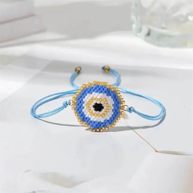 Fashion Simple Geometric Beaded Bracelet For Women 8380 Style - Shop at LoveMi