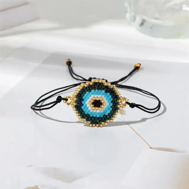 Fashion Simple Geometric Beaded Bracelet For Women 8446 Style - Shop at LoveMi
