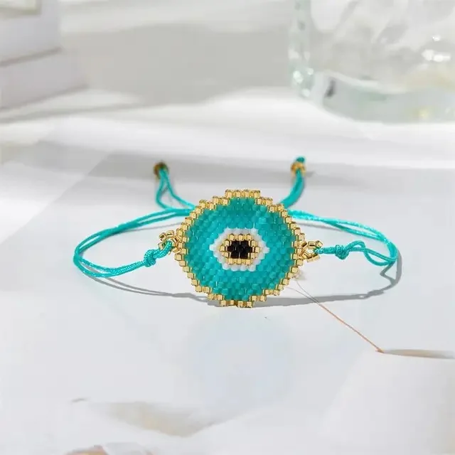 Fashion Simple Geometric Beaded Bracelet For Women 8459 Style - Shop at LoveMi