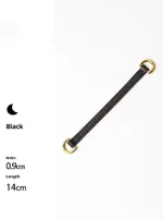 Replacement Bag Shoulder Underarm Diagonal Shoulder Strap - Black Fine Lines
