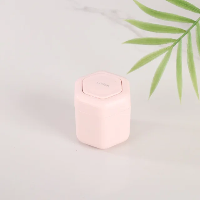 Travel Capsule Set Portable Container Sub packaging Skin Care Capsule Box Pink 3 Pack - Shop at LoveMi