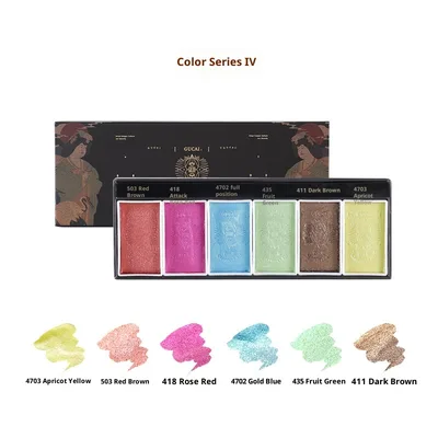 36 Colors Ancient Color Pigment For Suit China Pearlescent Iv - Shop at LoveMi