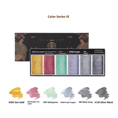 36 Colors Ancient Color Pigment For Suit China Pearlescent Vi - Shop at LoveMi
