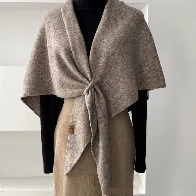 Women's Warm Neck Protection Scarf Khaki - Shop at LoveMi