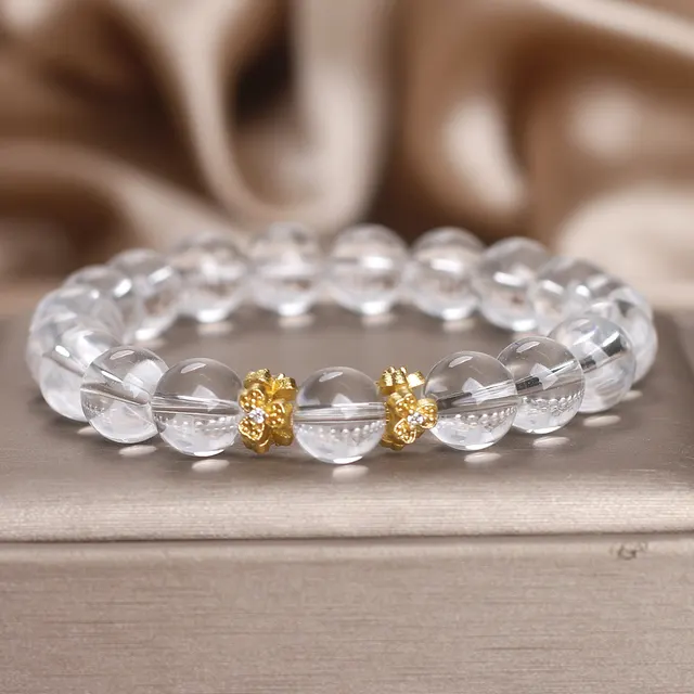 Natural White Crystal Bracelet Women's Original Design Light Luxury Natural White Crystal - Shop at LoveMi