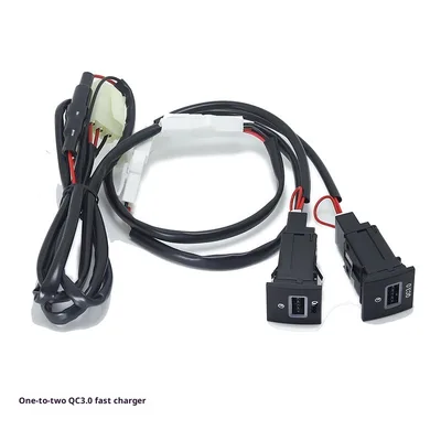 Applicable To Golf 06 12 USB Car QC30 Fast Charge PD Charge Qc3.0+Qc3.0 - Shop at LoveMi