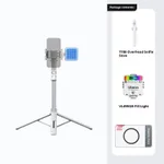 White Magnetic Rgb Fill Light