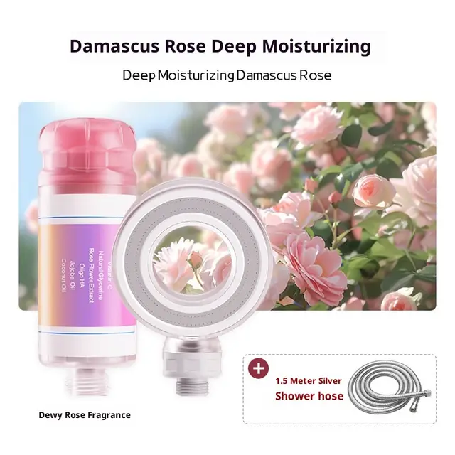 Fragrance Water Purification Filtering Shower Head Nozzle Supercharged - Shop at LoveMi