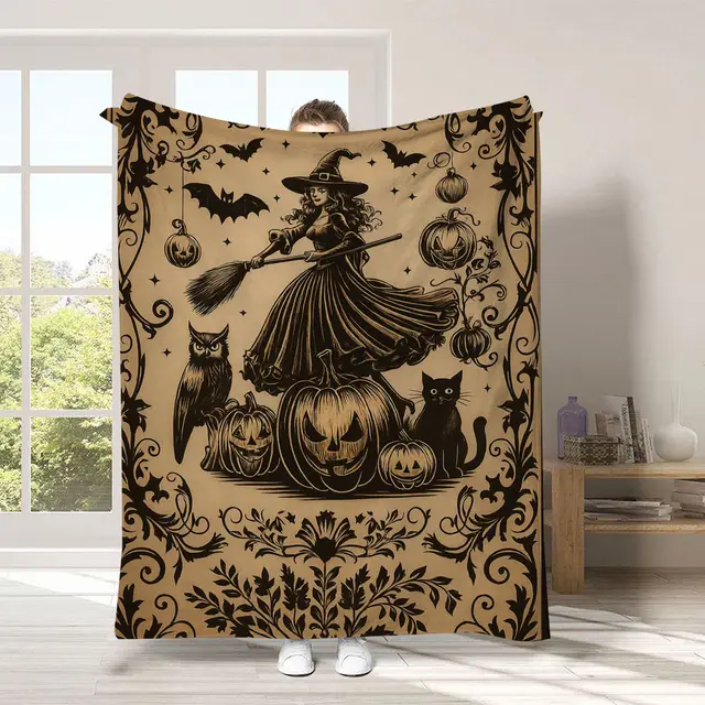 Witch Flannel Air Conditioning Blanket Color Mtnw13 - Shop at LoveMi