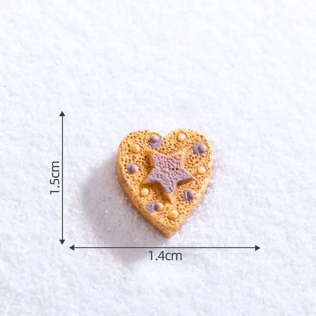 Creative Cute Christmas Gingerbread Man Mini Small Ornaments Love Cake - Shop at LoveMi