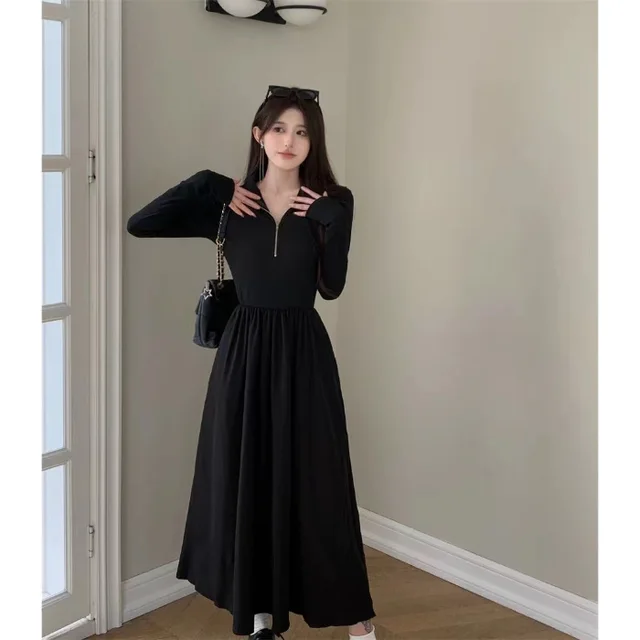 Winter Match With Coat Base Skirt Black - Shop at LoveMi