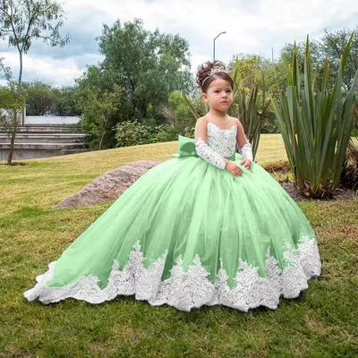 Birthday Costume For Piano Performance Evening Dress Host Catwalk Show Model Trailing Sage 14 - Shop at LoveMi