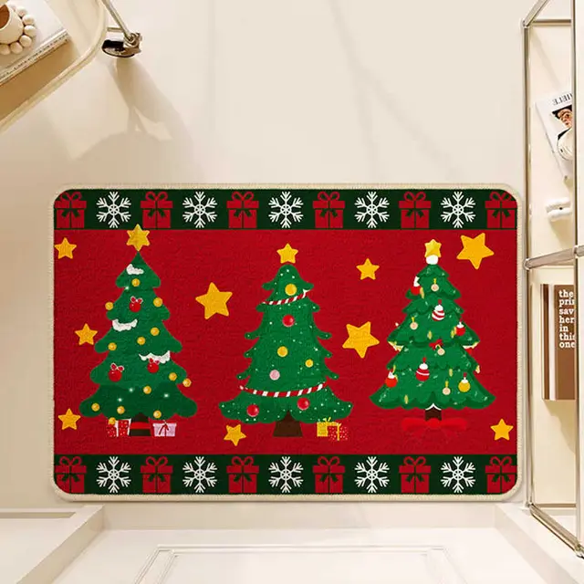 Cartoon Christmas Decorative Foot Mat Home 829Xysddd17 - Shop at LoveMi