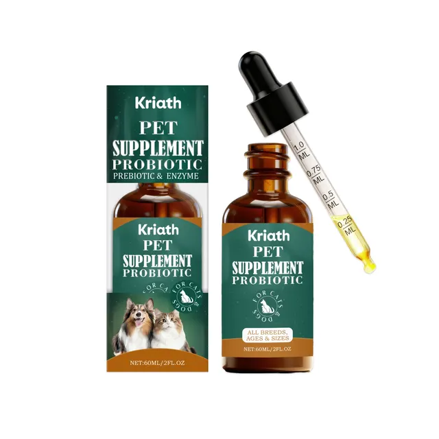 Probiotic Support Drops For Cats And Dogs 60Ml - Shop at LoveMi