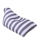 Gray White Stripe
