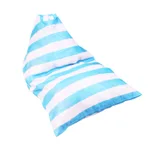 Sky Blue And White Stripes