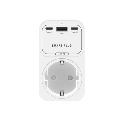 Doodle Smart WiFi Gallium Nitride 65W Multi Port PD Fast Charging Phone Remote Control European Standard Socket Eu - Shop at LoveMi