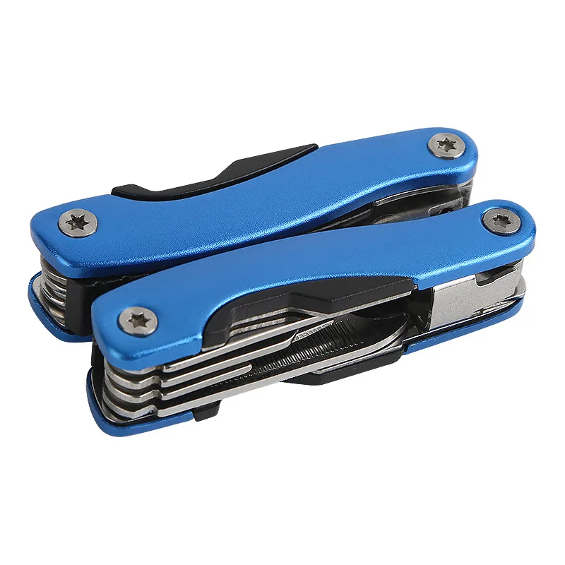 Outdoor Portable Multi-purpose Tool Pliers - Blue - View 1