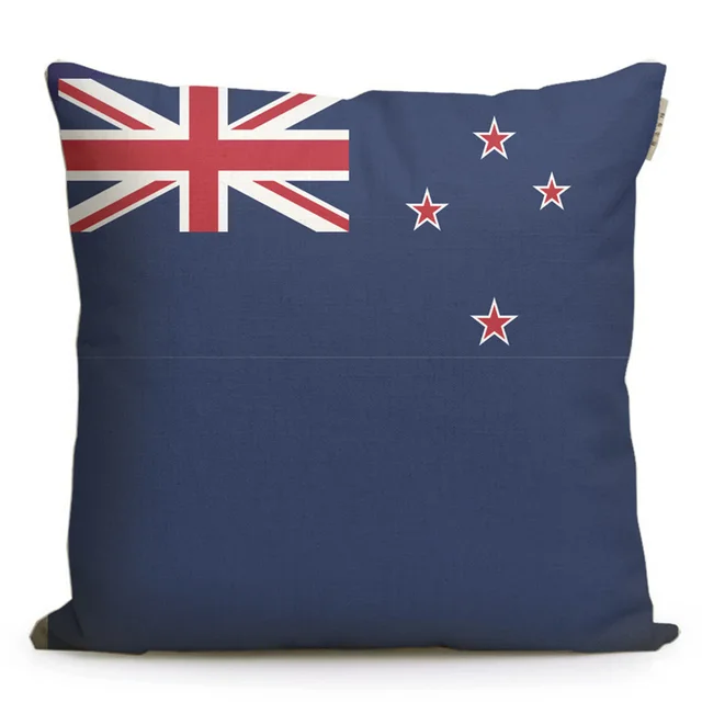World Flag Symbol Peripheral Gift Pillow New Zealand - Shop at LoveMi